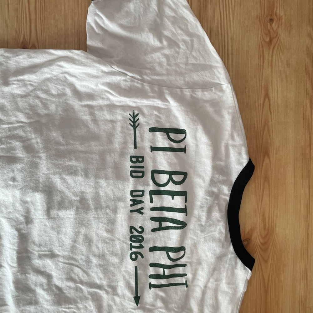 Pi Phi Ringer Tee - image 2